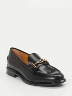 Tod's – Loafer aus glänzendem Kalbleder schwarz