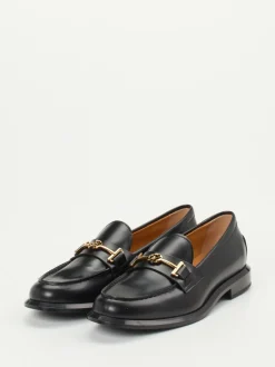 Tod's – Loafer aus glänzendem Kalbleder schwarz
