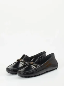 Tod's – Loafer aus Hochglanzleder Schwarz