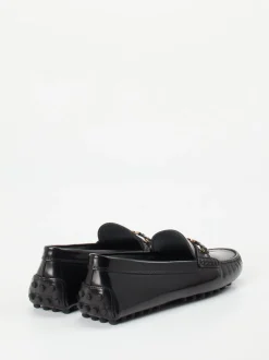 Tod's – Loafer aus Hochglanzleder Schwarz