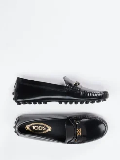 Tod's – Loafer aus Hochglanzleder Schwarz