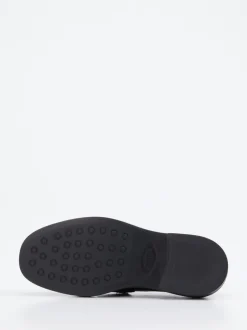 Tod's – Loafer aus Hochglanzleder in Burgunder