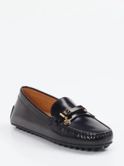 Tod's – Loafer aus Hochglanzleder in Schwarz