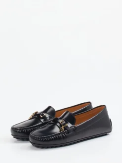Tod's – Loafer aus Hochglanzleder in Schwarz