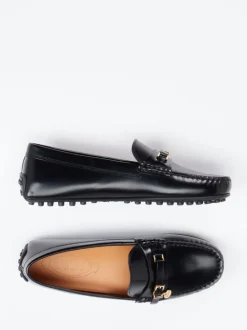 Tod's – Loafer aus Hochglanzleder in Schwarz