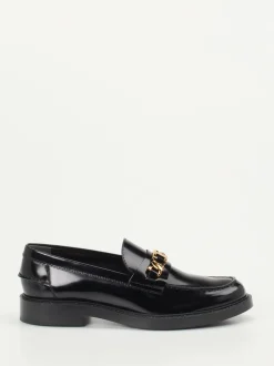 Tod's – Loafer aus Hochglanzleder Schwarz