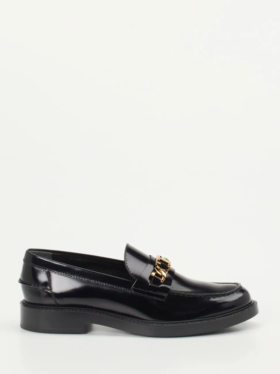 Tod's – Loafer aus Hochglanzleder Schwarz