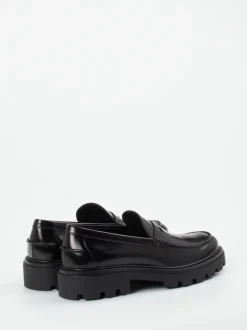 Tod's – Loafer aus Hochglanzleder Schwarz