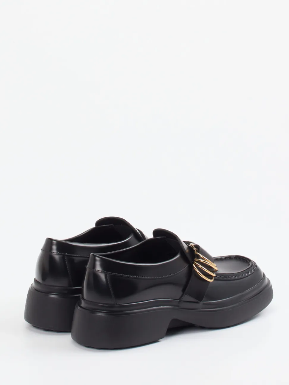 Tod's – Loafer aus Hochglanzleder in Schwarz