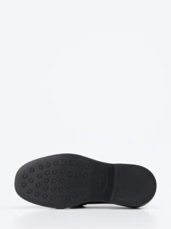 Tod's – Loafer aus Hochglanzleder in Schlammgrün