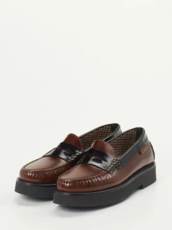 Tod's – Loafer aus Hochglanzleder in Braun