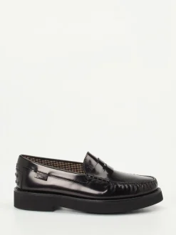 Tod's – Loafer aus Hochglanzleder schwarz