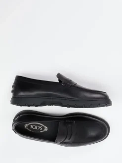 Tod's – Loafer aus Kalbleder in Schwarz