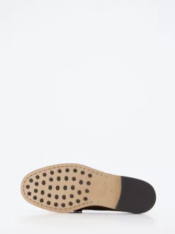 Tod's – Loafer aus Kalbleder in Dunkelbraun
