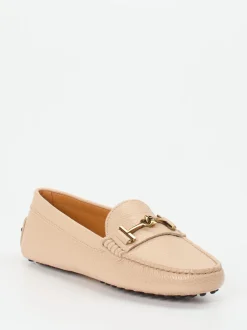 Tod's – Loafer aus Kalbleder in Beige