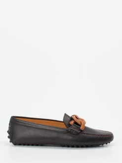 Tod's – Loafer aus Kalbleder in Schwarz