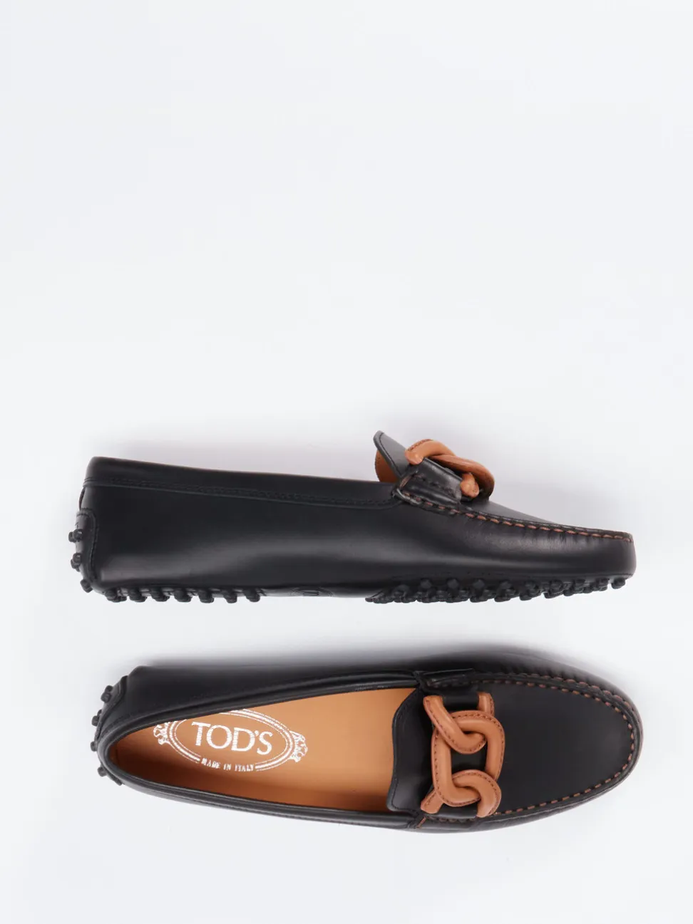 Tod's – Loafer aus Kalbleder in Schwarz