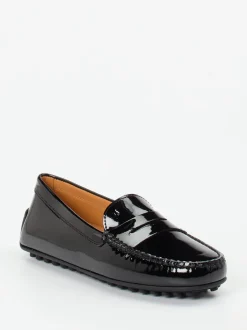 Tod's – Loafer aus Lackleder Schwarz