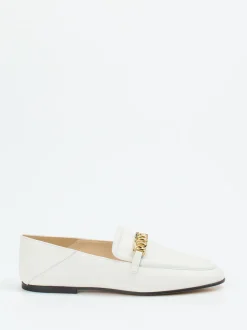 Tod's – Loafer aus Lammleder in Off-White