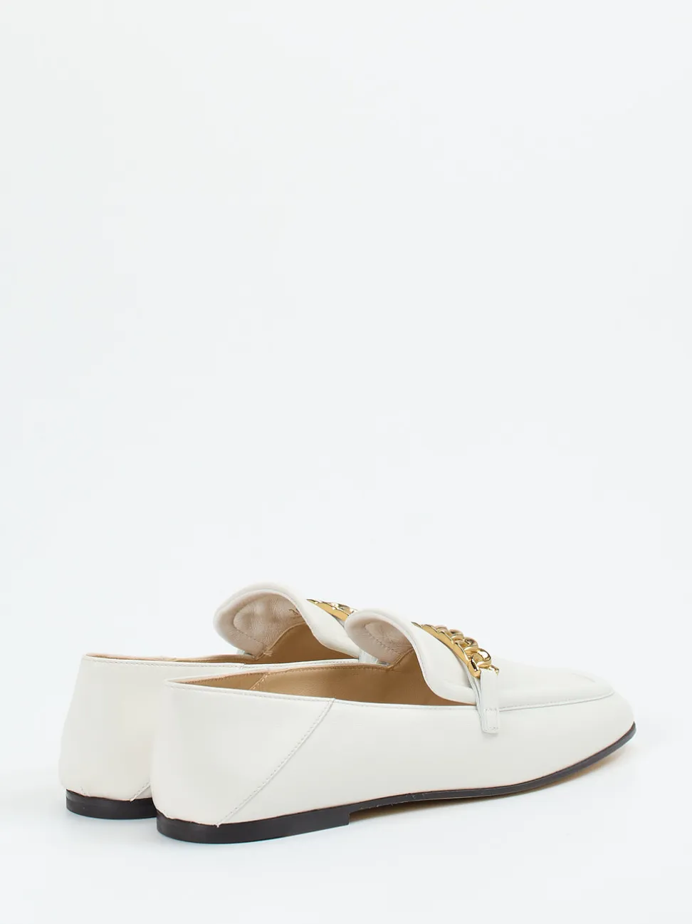 Tod's – Loafer aus Lammleder in Off-White