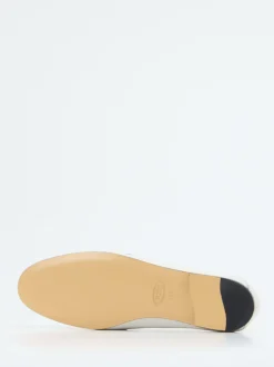Tod's – Loafer aus Lammleder in Off-White