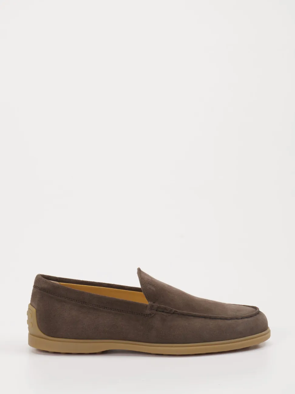 Tod's – Loafer aus Veloursleder in Braun