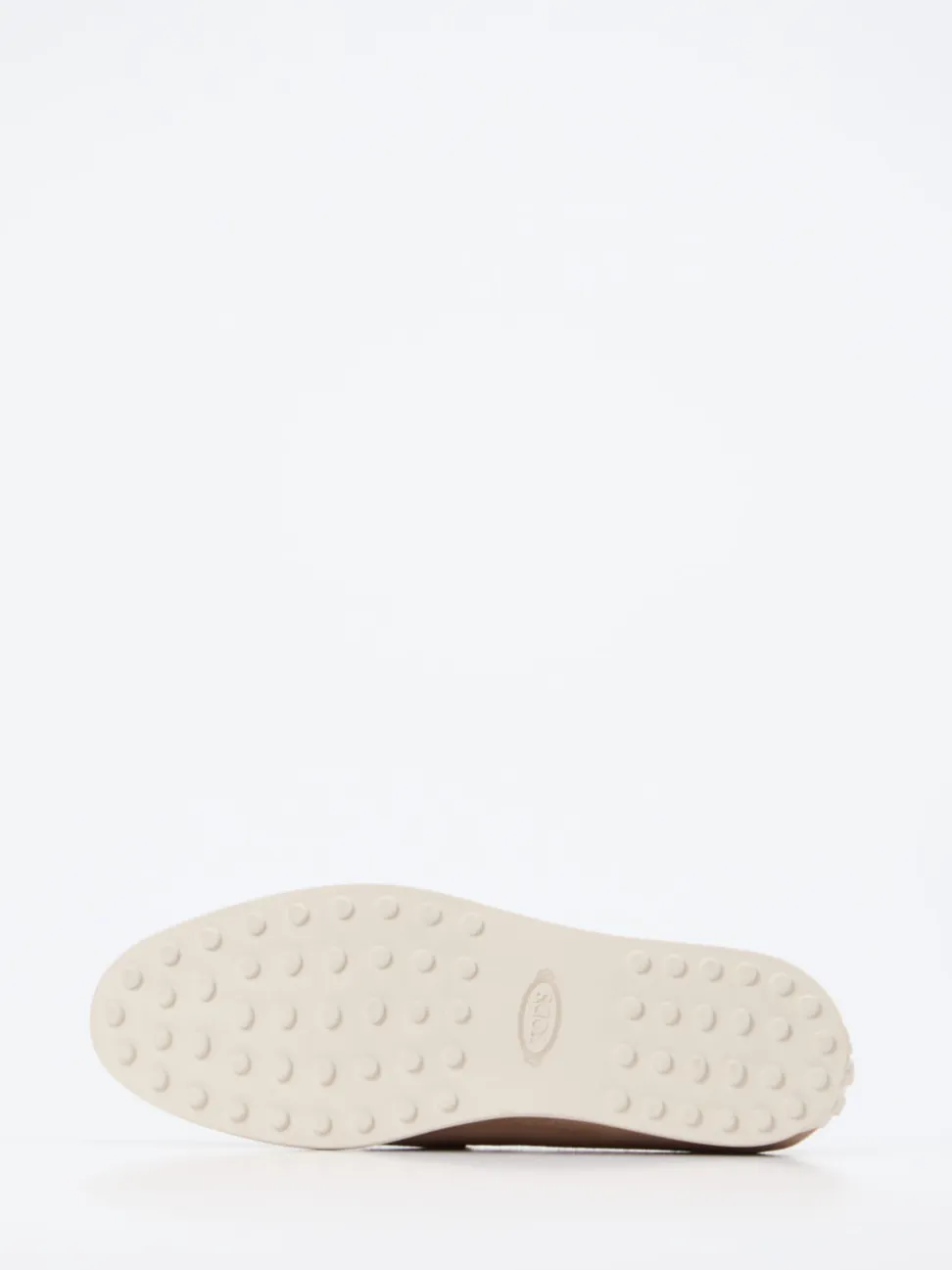Tod's – Loafer aus Veloursleder Sandbeige