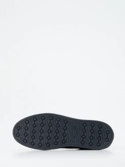 Tod's – Low-Top Sneaker aus Veloursleder blau