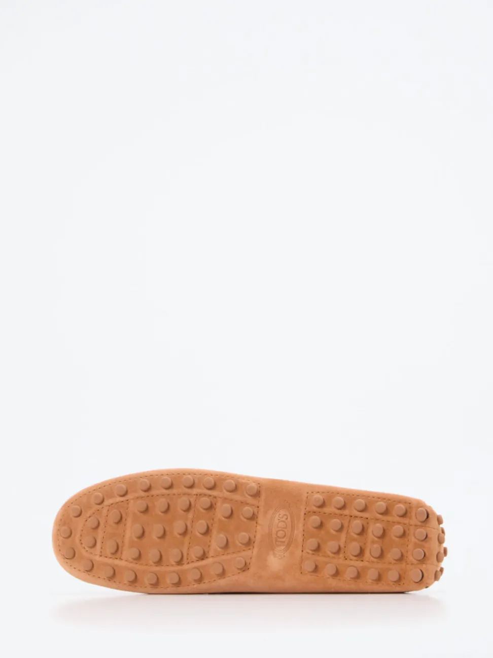 Tod's – Mokassin aus Veloursleder cognacbraun