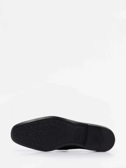 Tod's – Penny Loafer aus geprägtem Leder schwarz