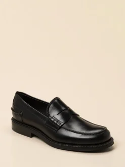Tod's – Penny Loafer aus Kalbleder schwarz