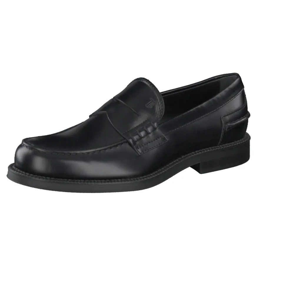 Tod's – Penny Loafer aus Kalbleder schwarz