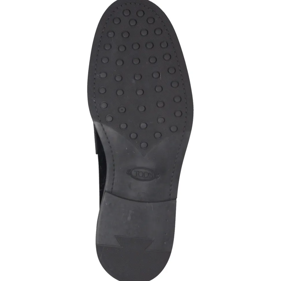 Tod's – Penny Loafer aus Kalbleder schwarz