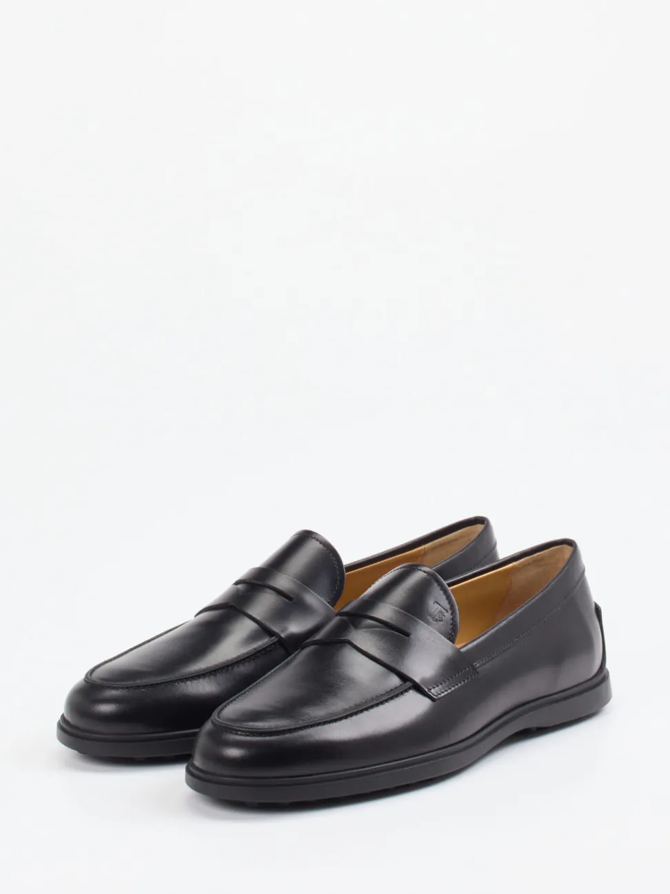 Tod's – Penny Loafer aus Kalbleder Schwarz