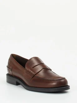 Tod's – Penny Loafer aus Kalbleder in Braun