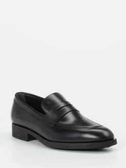 Tod's – Penny Loafer aus Kalbleder in Schwarz