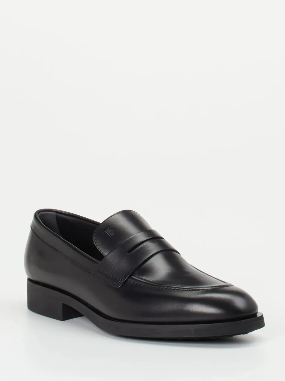 Tod's – Penny Loafer aus Kalbleder in Schwarz