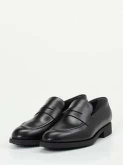 Tod's – Penny Loafer aus Kalbleder in Schwarz