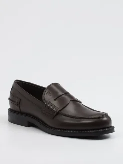 Tod's – Penny Loafer aus Kalbleder Dunkelbraun