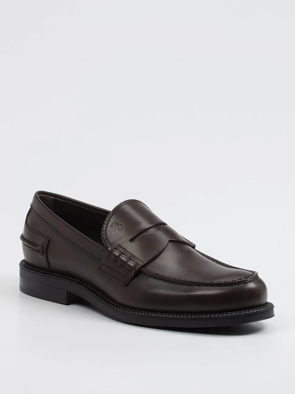 Tod's – Penny Loafer aus Kalbleder Dunkelbraun