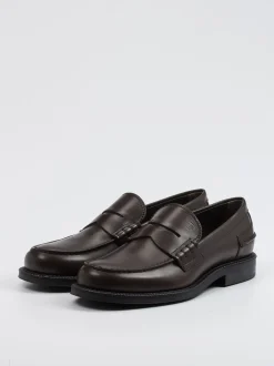 Tod's – Penny Loafer aus Kalbleder Dunkelbraun