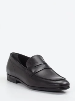 Tod's – Penny Loafer aus Kalbleder Schwarz