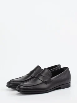 Tod's – Penny Loafer aus Kalbleder Schwarz