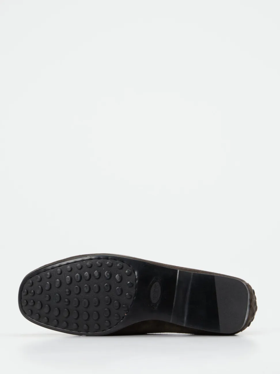 Tod's – Penny Loafer aus Veloursleder Dunkelbraun