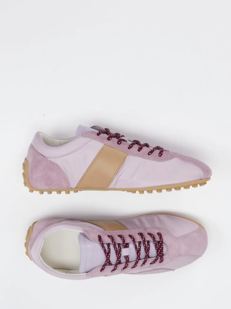 Tod's – Retro-Sneaker aus Veloursleder und Nylon