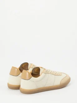 Tod's – Retro-Sneaker aus Veloursleder Beige