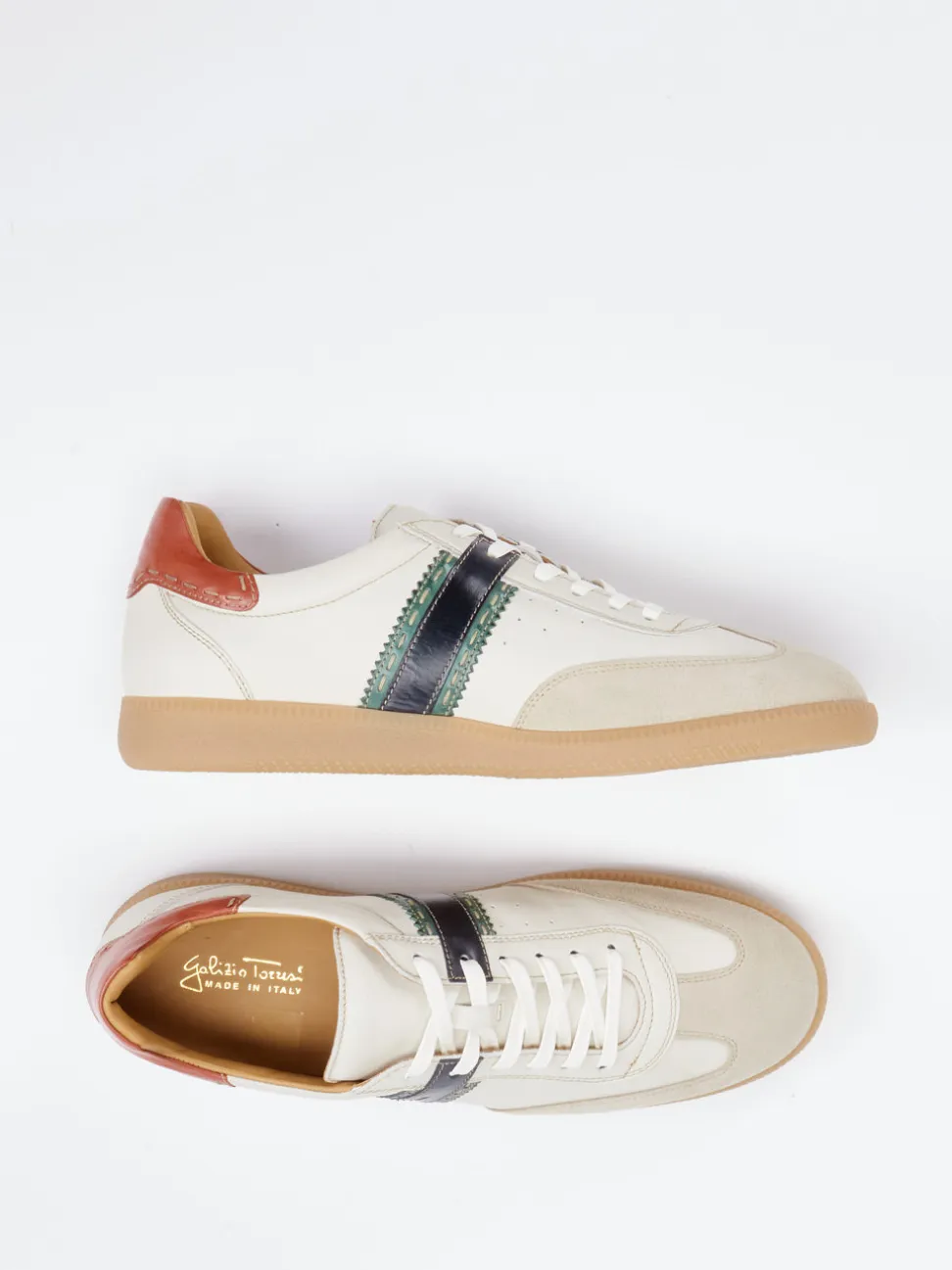 Tod's – Retro-Sneaker aus Veloursleder Beige