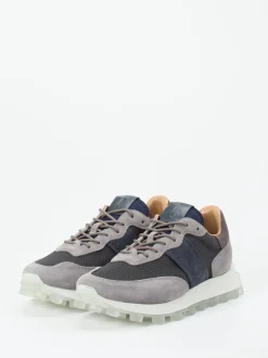 Tod's – Retro-Sneaker aus Veloursleder und Mesh
