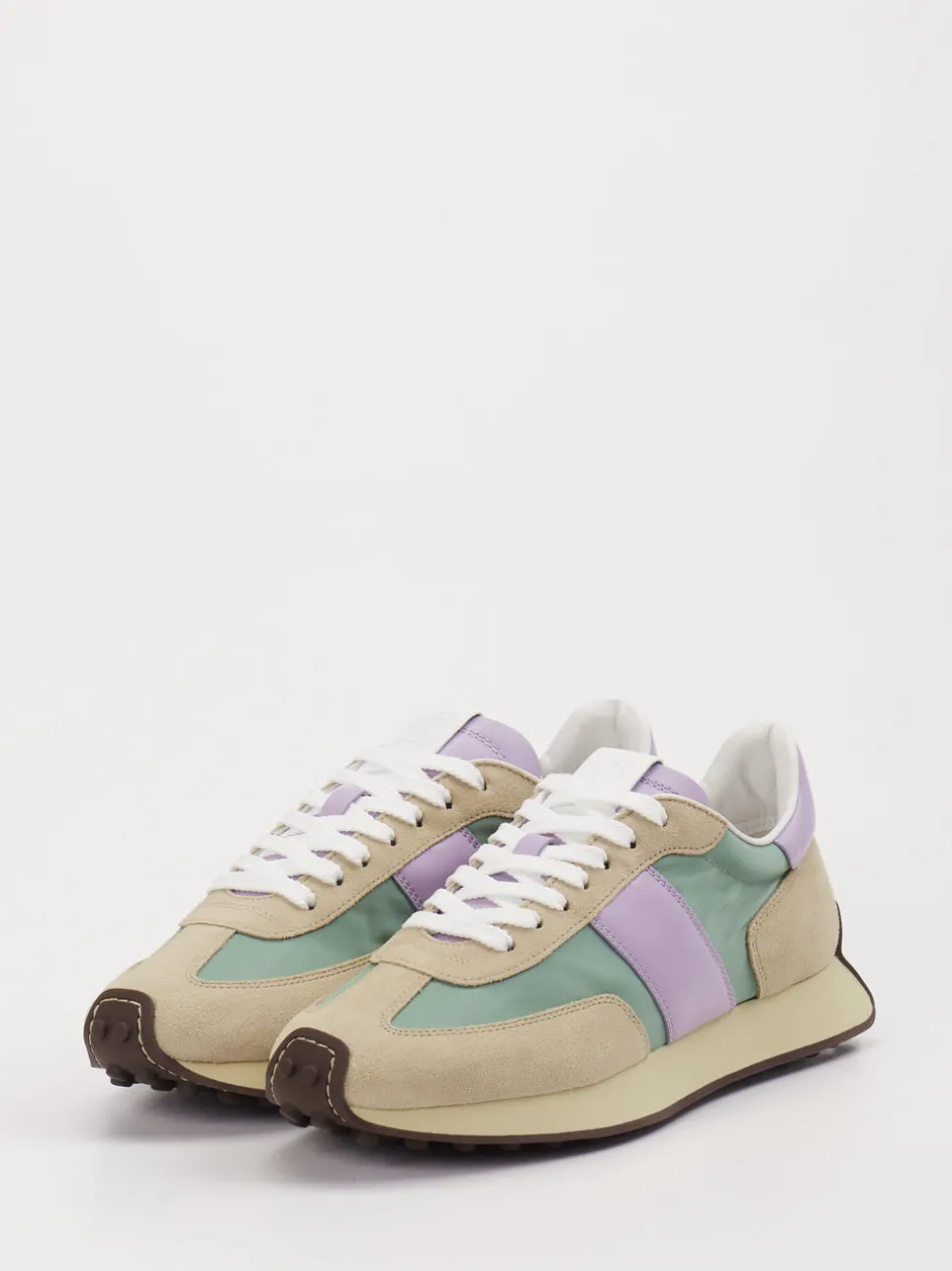 Tod's – Retro-Sneaker aus Veloursleder und Textil