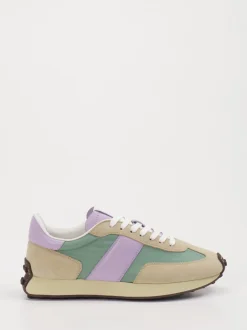 Tod's – Retro-Sneaker aus Veloursleder und Textil